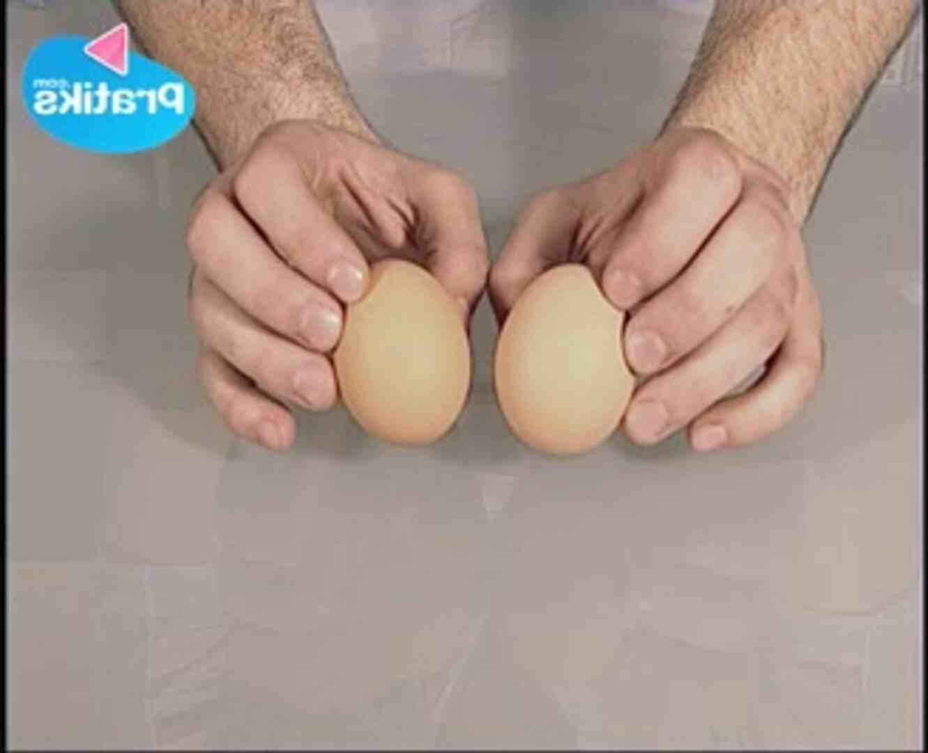 Comment sont conservés les œufs durs ?